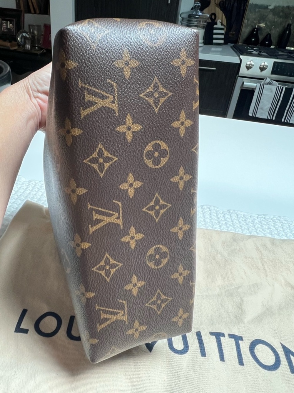 Louis Vuitton Pallas Monogram & Noir Toiletry Pouch or Purse (NEW) - Picture 7 of 16